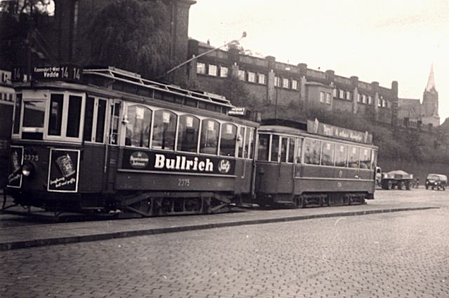 Triebwagen Typ Z1, Nr 2375, Falkenried von 1894 Hamburg