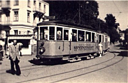 Kirnitzschtalbahn Triebwagen Nr 4