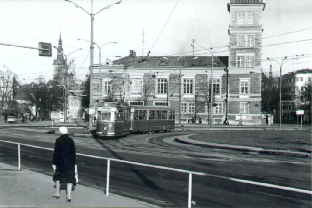 Tram Gotha T2-62 and trailer B2-62 Tallinn