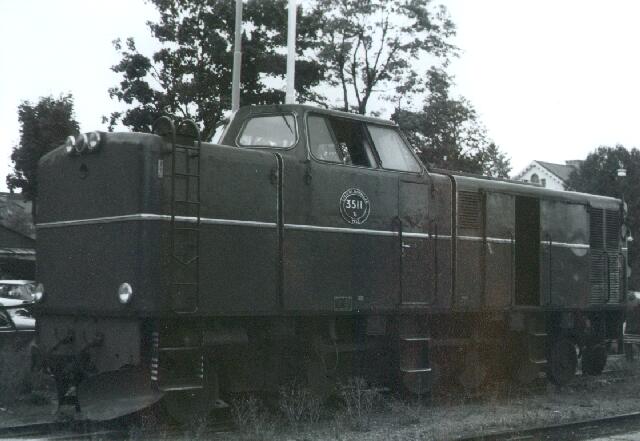 Smalspårslok Tp3511 Uppsala Östra, Narrow gauge engine